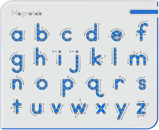 Magnatab A to Z Lowercase Activity for Fun and Learning -- Sensory Activity -- Ages 3+
