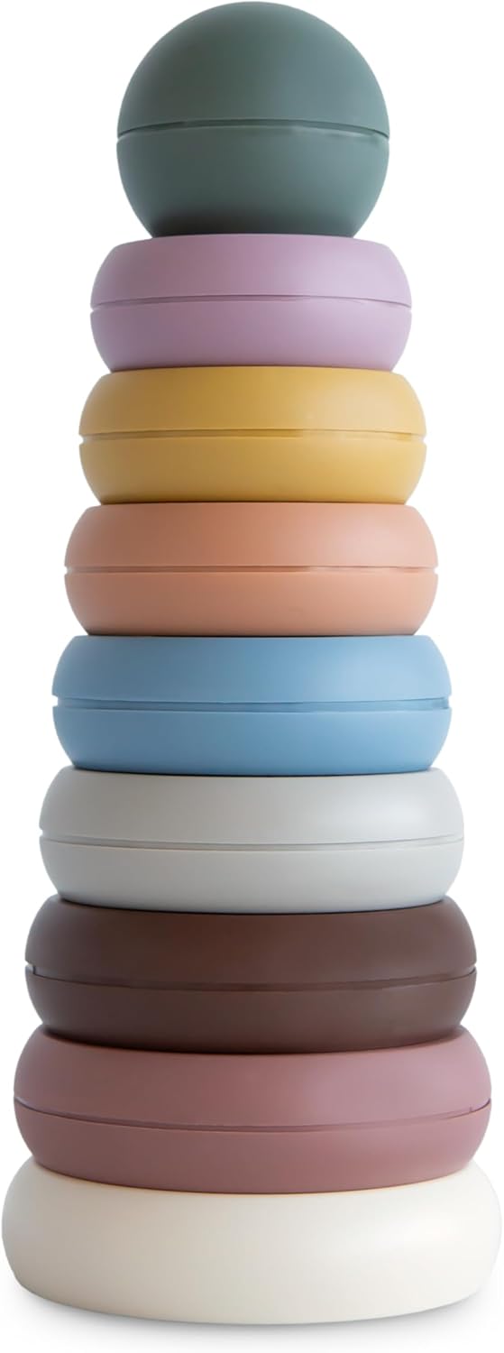 mushie Stacking Rings Toy | Made in Denmark (Original)