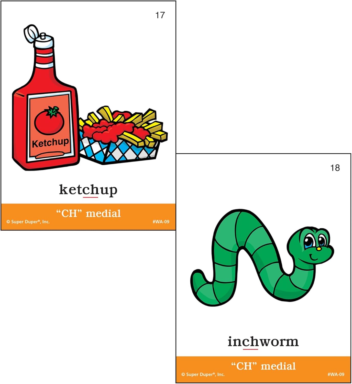 Super Duper Publications | Articulation CH Sound Fun Deck | Vocabulary and Language Development Flash Cards | Educational Learning Materials for Children
