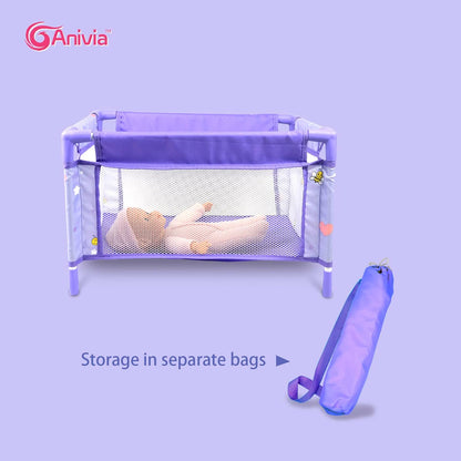 Anivia Stroller Toy Collection Doll Stroller Baby Doll Accessories for Toddlers 1-3Heart Design Gifts for Toddlers and Girls Toy Stroller