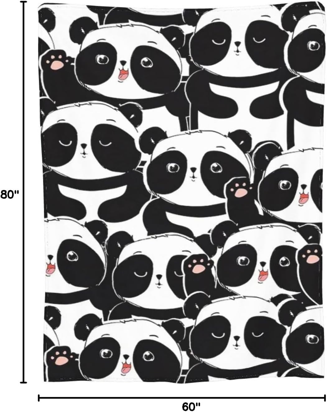 Bear Print Blanket Cute Baby Bear Fleece Throw Blanket Fuzzy Plush Super Soft Cozy Warm Decor Blanket Toddler Nursery Gifts for Boys Girls Kids Adult Men Women 40"x50"