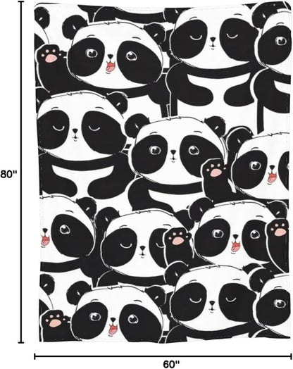 Bear Print Blanket Cute Baby Bear Fleece Throw Blanket Fuzzy Plush Super Soft Cozy Warm Decor Blanket Toddler Nursery Gifts for Boys Girls Kids Adult Men Women 40"x50"