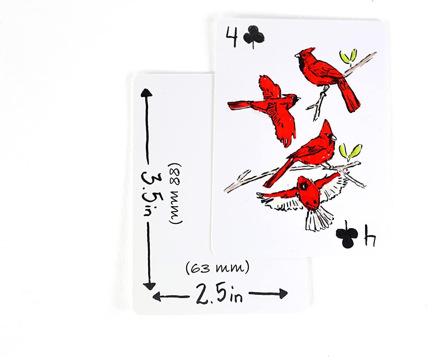 Apostrophe Games Blank Playing Cards – 54pcs Cards to Write On – Custom Deck with Luxurious Matte Finish