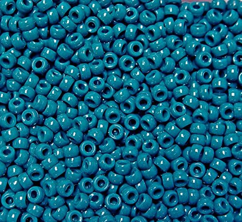 JOLLY STORE Crafts - Mini Pony Beads, Easy-to-Use Reusable Jewelry-Making/Bracelet Beads for Art, Craft Decorations & More, 6.5 x 4mm Beads, Crafted in The USA, Opaque Grey, 1000 pcs (Pack of 1)