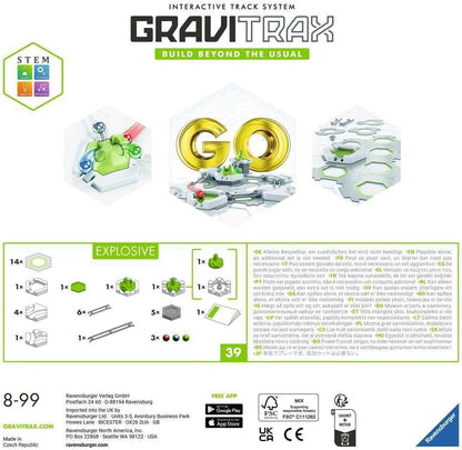 Ravensburger GraviTrax GO Explosive- Marble Run, STEM and Construction Toys for Kids Age 8 Years Up - Kids Gifts