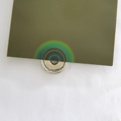 Magnetic Field Viewing Film 4"x6", Magnetic Flux Display,Magnetic Field Detector & Visual Aid for Physics Education,Ideal for Research & Magnetism Demonstrations,Cool Magnets Science Kit