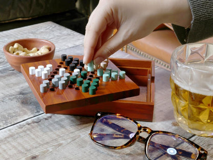 Iron & Glory Shapeshifter Wooden Board Game | Board Games for Family Night | Coffee Table Decor | Family Board Games & 3D Puzzle | Puzzle Board & Wooden Living Room Decor