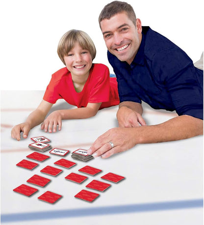 MasterPieces NHL Chicago Blackhawks Matching Game, For Ages 3+ - Fun Family Entertainment for Kids and Adults - Educational, Engaging, and Perfect for Game Night, Interactive Classroom Activities