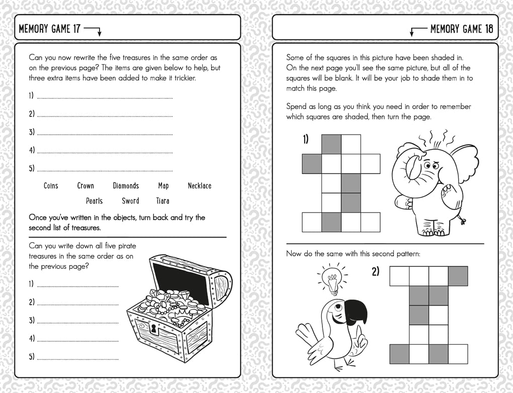 Memory Games for Clever Kids®: More than 70 puzzles to boost your brain power (Buster Brain Games)