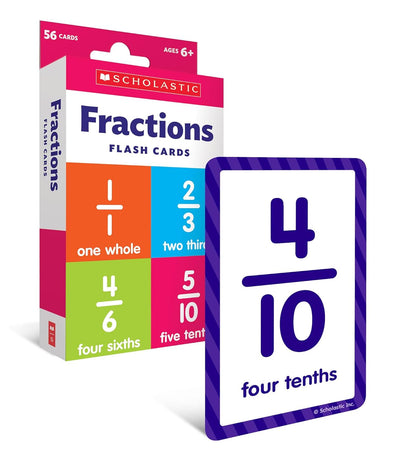 Fractions Flash Cards