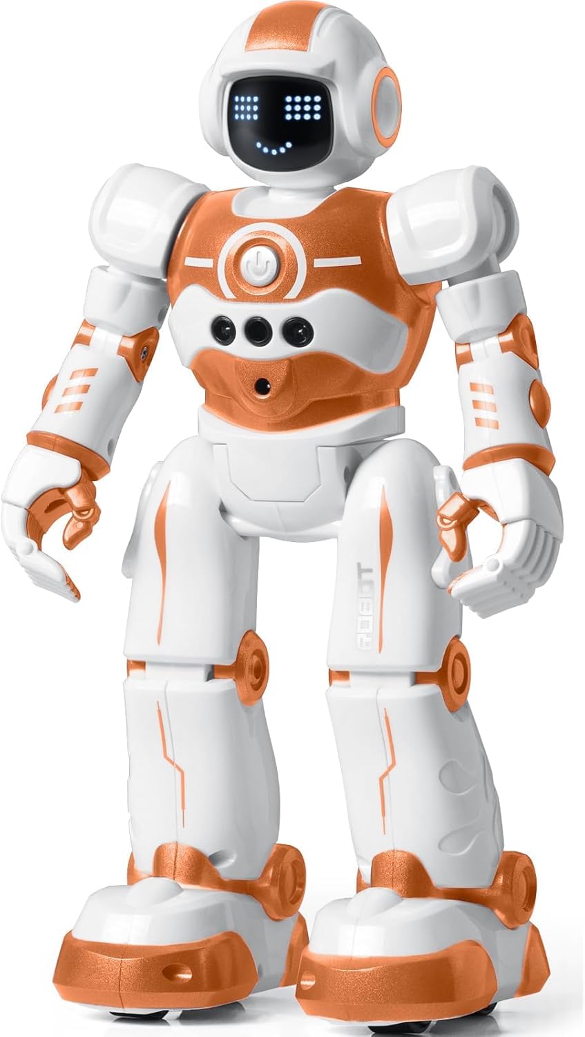 Robot Toys for Kids,Programmable Remote Control Smart Walking Dancing Robot Toy with Gesture & Sensing for Age 4 5 6 7 8 9 10 Year Old Boys for Birthday Present