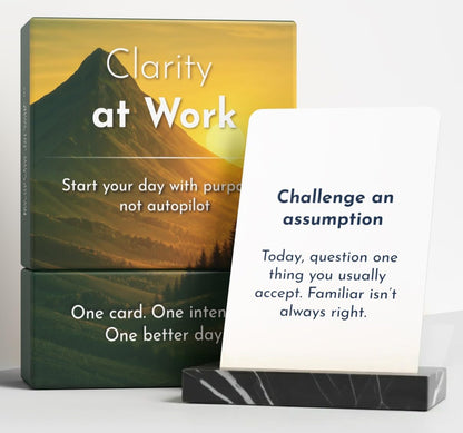 Intention Cards, Choose Your Edition | 80 Daily Prompts for Clarity & Focus (Kids edition)