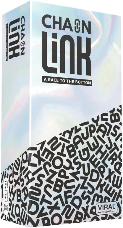 Viral Studios Chainlink - Guess the Sequence Party Game, Fast Paced Word Game for Adults & Kids, 450 Cards Fun Cards for Family Nights, Gatherings, & Parties Ages 15 +