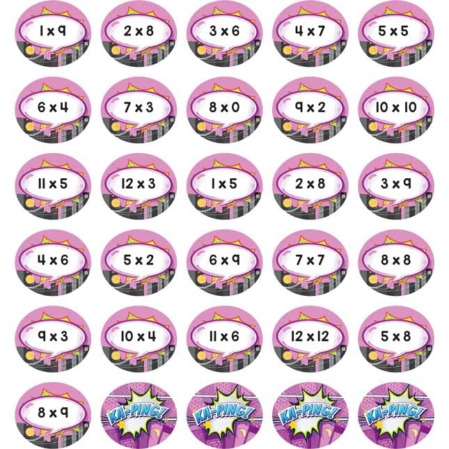 Really Good Stuff KA-PING! Multiplication and Division Game - 1 Game