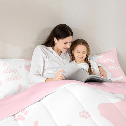 Castle Fairy Drum Kit Comforter Set,Musical Instruments Bedding Set for Kids Girls Women,Adults Rock Music Comforter,Neon Lighting Quilted Duvet Set Bedroom Collection Twin Size 2Pcs