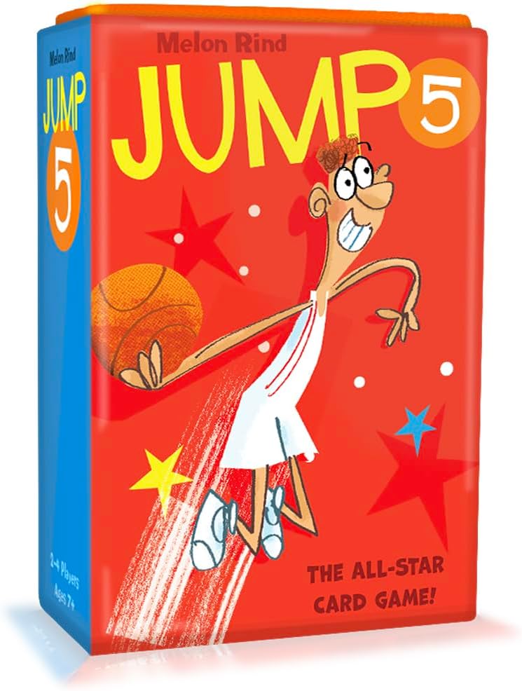 Melon Rind Jump 1, Math Game for Kids Learning Adding and Subtracting by 1, Lively, Card Game, Quick Activity for Boosting Math Confidence, Easy Screenless Fun, Perfect for Kindergarteners, Ages 5+