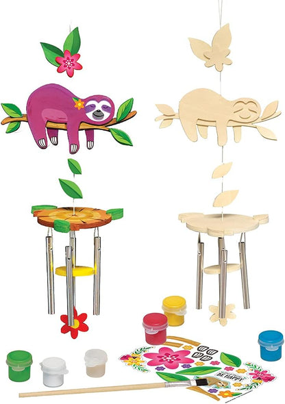 Works of Ahhh... Craft Set - Solar System Mobile Classic Wood Paint Kit