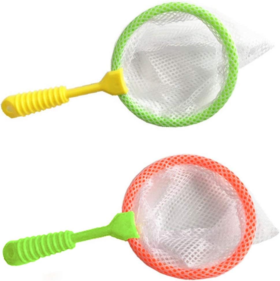 Shindel Durable Kids Bug Catcher Nets, 6PCS Insect Collecting Net Bath Toy Adventure Tool Early Learning Tool for Specimen Observation
