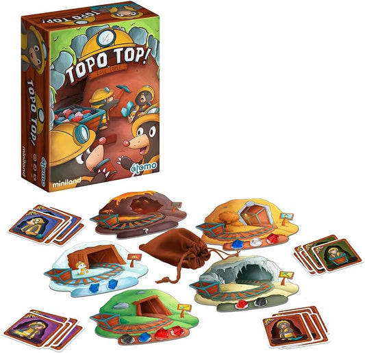 Miniland Board Game for Kids +5, Develops Fine Motor Skills, Come with Wooden Bugs, Tweezers and Game Boards, Children Memory and Pincer Grasp | Catch The Bug