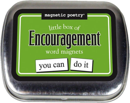 Magnetic Poetry - Little Box of Happiness Kit - Words for Refrigerator - Write Poems and Letters on The Fridge - Made in The USA
