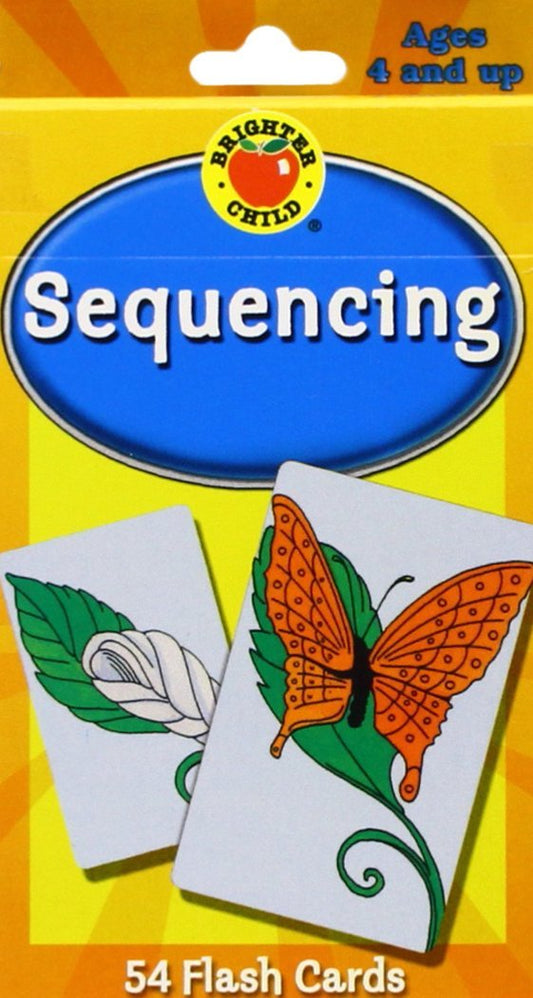 Carson Dellosa | Sequencing Flash Cards | Ages 4+, 54ct