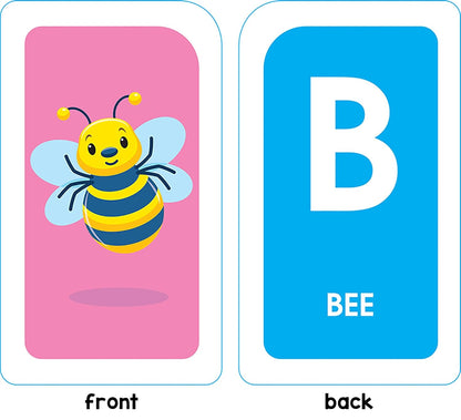 School Zone Get Ready Flash Cards Alphabet & Numbers 1-100 2-Pack: 112 Cards, Preschool & Kindergarten Learning, ABC Letters, Phonics, Counting, Early Math Skills, Ages 3–6