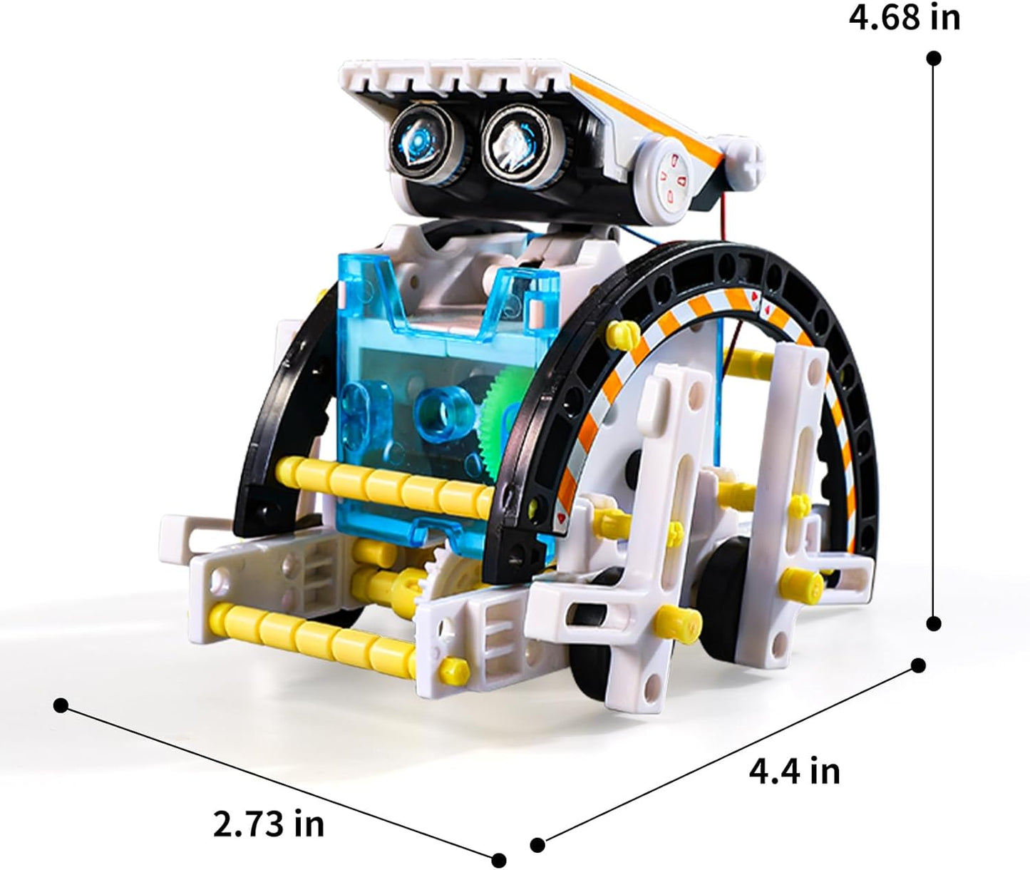 Lucky Doug Solar Power Robot Building Kits Toys for Boys Girls Ages 8-13, STEM Kit Gifts for Kids 8 9 10 11 12 13 Years, DIY Educational Science Building Robotic Set Gifts for Teenagers
