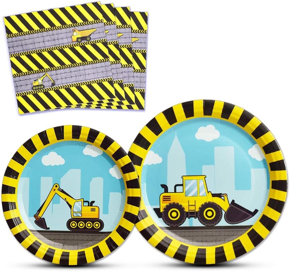 WERNNSAI Science Party Decorations - 48 Pcs Science Plates and Napkins Mad Scientist Birthday Decoration Chemistry Party Plates Set Little Scientist Labratory Favors Serves 16 Guests