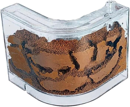 Ant Habitat Ant Farm Ant Castle Ant Castle Filled Clay Sand Ant Farm Ant Nest　Habitat Professional Ant Nest Farm Ant Nest Ant House Ant Nest Farm(1pcs), Clear