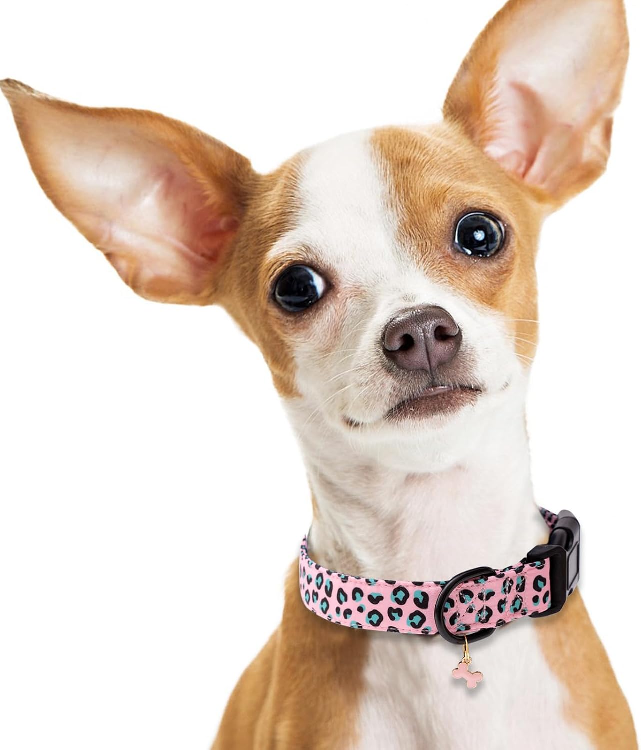 Faygarsle Dog Collar for Small Medium Large Dogs Colorful Puppy Collars for Female Dogs Toy Building Blocks Patterned Pet Collars for Summer Spring Wedding Puppy Girl Dog Collar M