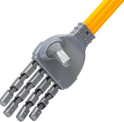 Robotic Claw Litter Picker Toy Hand Grabber Tool for Kids Hand Eye Coordination Training and Fun Games- L Blue