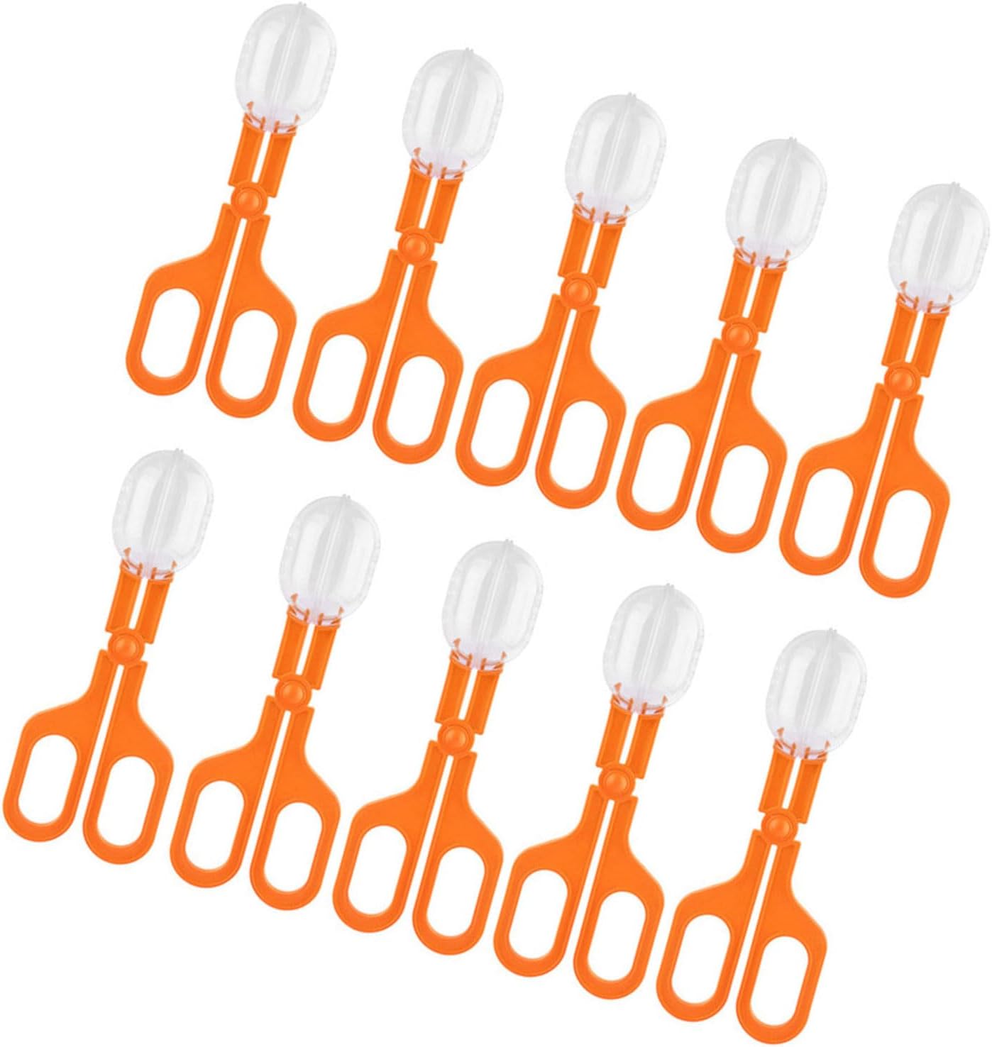 10pcs Gogga Catcher Scissors Tongs Tweezers Scooper Clamp Kids Toy Tool for Professional Pet Shops