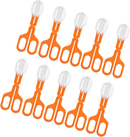 10pcs Gogga Catcher Scissors Tongs Tweezers Scooper Clamp Kids Toy Tool for Professional Pet Shops