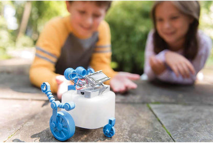 4M: Green Science: Rover Robot - DIY Robotics Assembly Kit, Solar & Battery Hybrid Power Rolling, STEM Building, Physics Toy Activity Set, Kids Age 5+