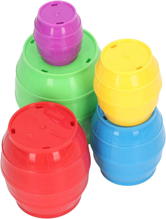 Kikumi 10 Pieces Nesting Stacking Cup Brain Training Educational Interactive Stacking Cup Toy for Toddlers