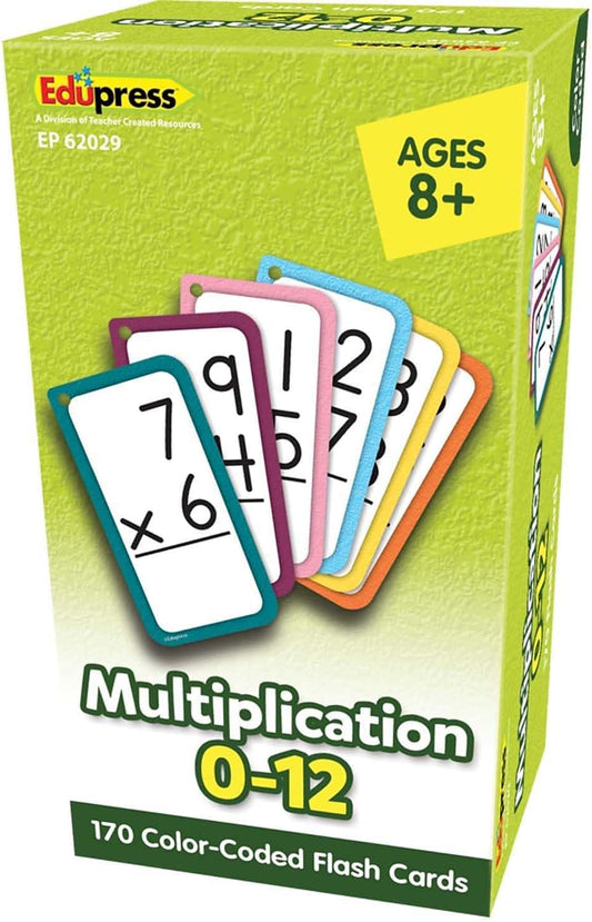 Teacher Created Resources Multiplication Flash Cards - All Facts 0-12 (TCR62029)