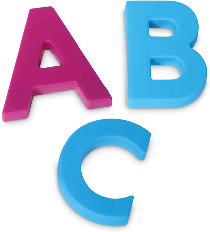 Learning Resources Jumbo Magnetic Uppercase Letters - Magnetic ABC, Alphabet Recognition for Preschoolers, Phonics and Spelling, Classroom, Teach Toddler Reading, Educational Toy, Gifts for Kids