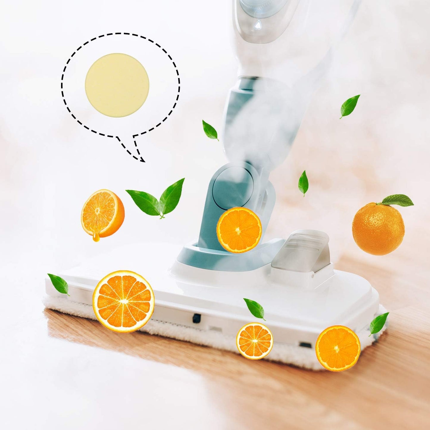 Maitys 24 Pcs Fragrance Discs Replacement Steam Mop Scent Practical Fragrance Compatible with Powerfresh and Symphony Series, Compatible with Model 1940, 1806 and 1132(Fresh Fragrances,24 Pcs)