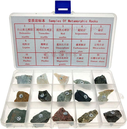 LoveinDIY Metamorphic Rock Teaching Aid Supplies Collection, Ages 8 and Up