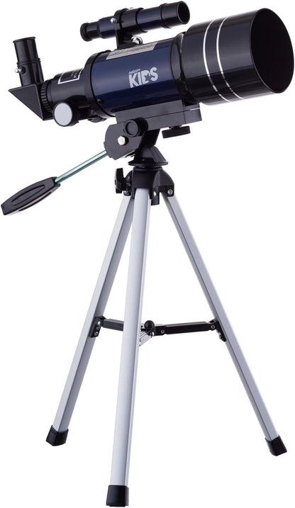 AmScope TLS-S70300 Children's Compact Telescope, 300 mm x 70 mm, 15X-150X