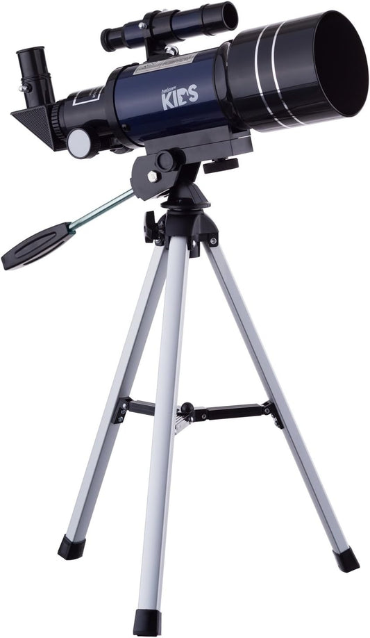 AmScope TLS-S70300 Children's Compact Telescope, 300 mm x 70 mm, 15X-150X