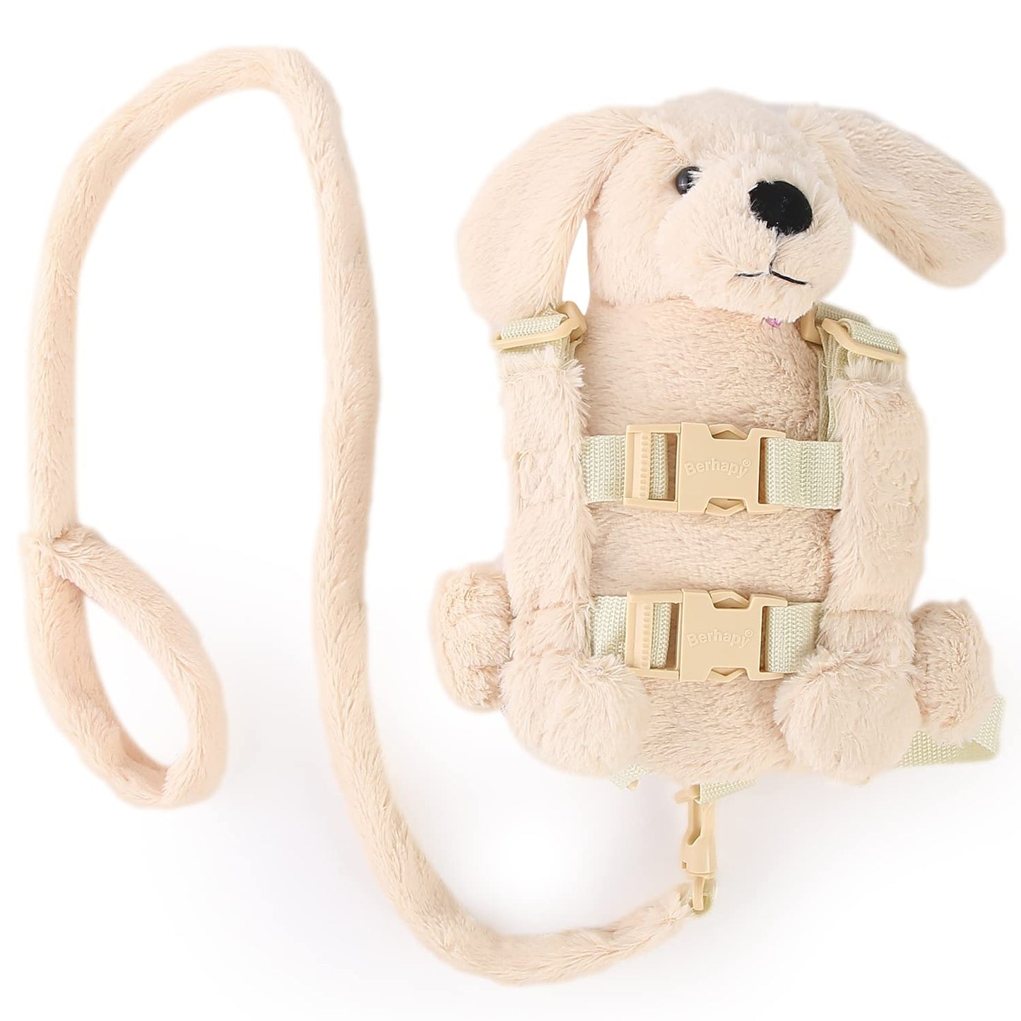 2 in 1 Naughty Dog Toddler Backpack Harness with Safety Leash for Children’s Walking Toddler Leash for 1-3 Years Old Boys and Girls