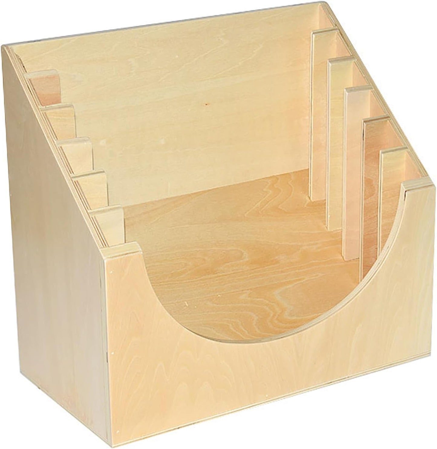 Wooden Dressing Board Stand Ideal for 6 Frames Montessori Toy Organizer Beechwood Clothing Frame Holder Ideal for Toddler Learning Storage