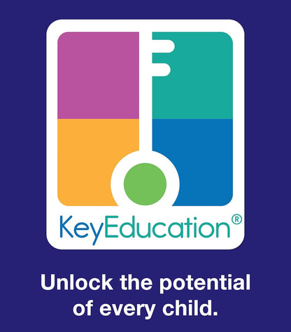 Key Education Textured Touch and Trace Alphabet Flash Cards, 26 Uppercase Letter Tracing Flashcards, ABC Preschool and Kindergarten Learning Activities