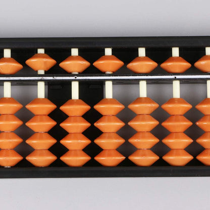 2pcs 17 Digit Rods Standard Abacus Soroban Chinese Japanese Calculator Counting Tool Mathematics Beginners Replacement Abacus for Toddler Montessori