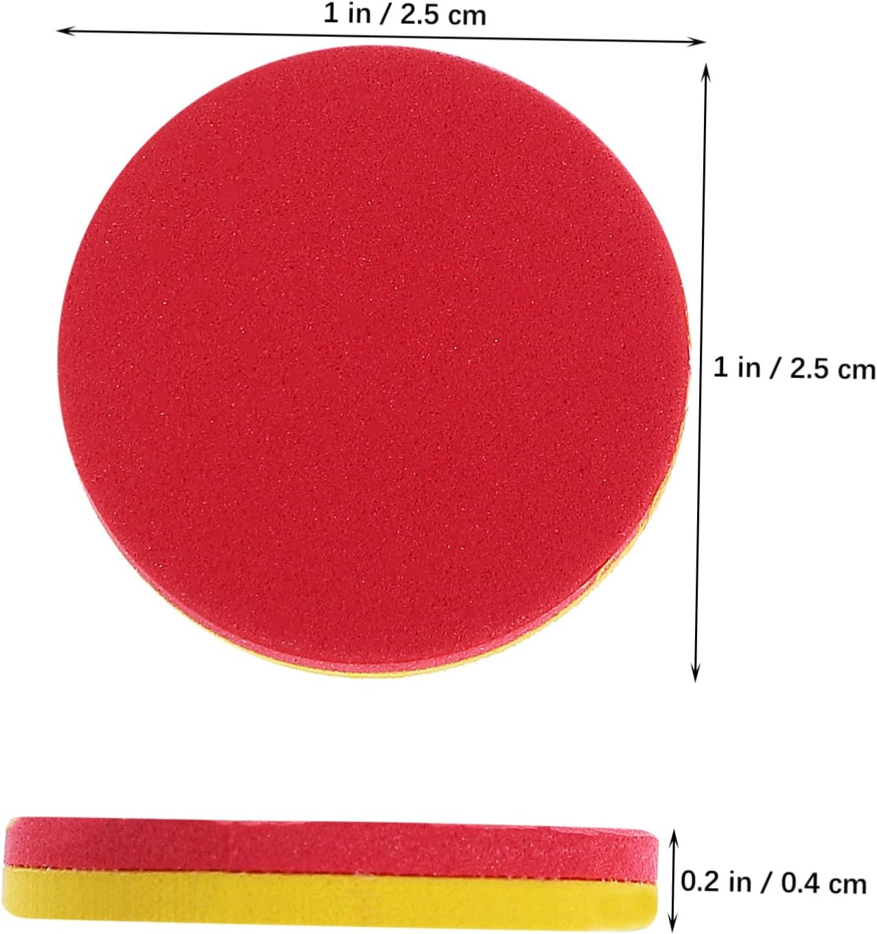 BESPORTBLE 3sets 100 Pcs Math Counters Dual Color Manipulatives for Bright Counting Chips for Learning DIY Projects and Educational Activities Blocks 100pcs*3