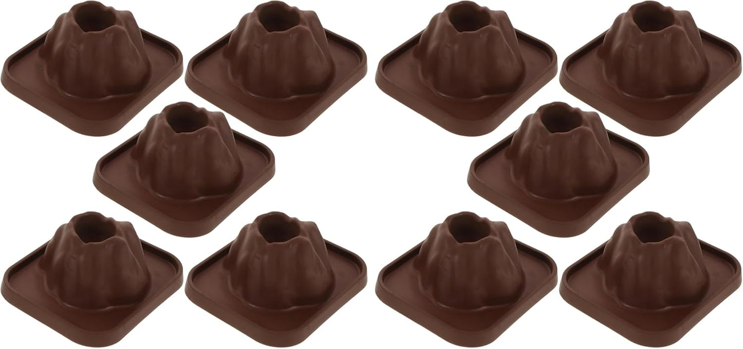 Toddmomy 5Pcs Volcanic Model Volcano Science Kit Eruption Toy DIY Demonstration Props Educational Craft Kits