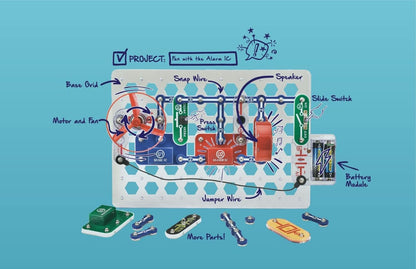 Snap Circuits Classic SC-300 Electronics Exploration Kit | Over 300 Projects | Full Color Manual Parts | STEM Educational Toy for Kids 8+ 2.3 x 13.6 x 19.3 inches