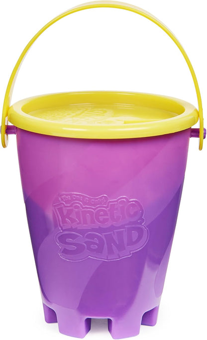 Kinetic Sand, Mini Bucket with 170 g Sand Effect Wetdry Effect for Children Ages 3+