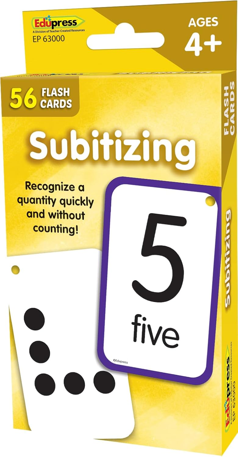 Teacher Created Resources Subitizing Flash Cards (EP63000)